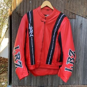 LBZ Leather Motorcycle Jacket L